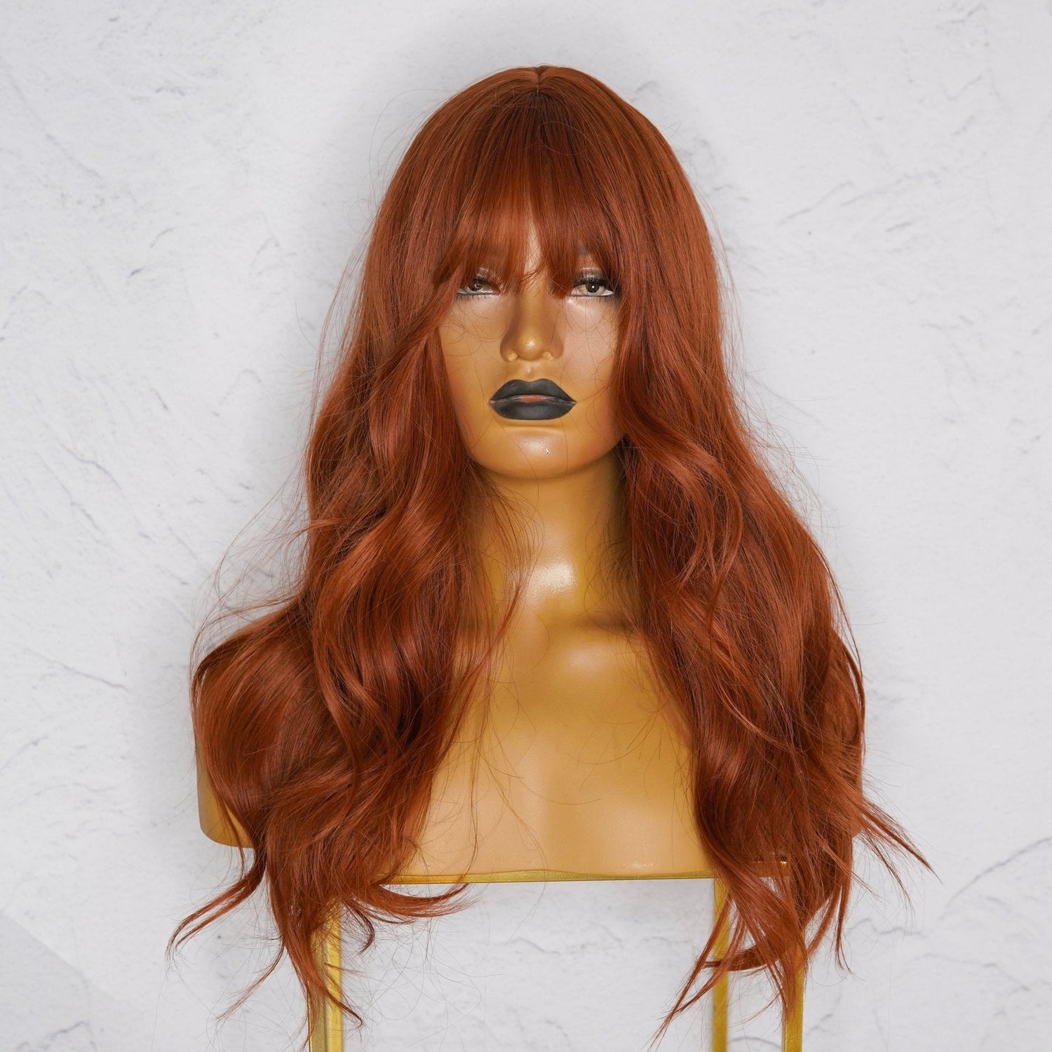 LUCA Auburn Fringe Wig | Milk &amp; Honey Wigs