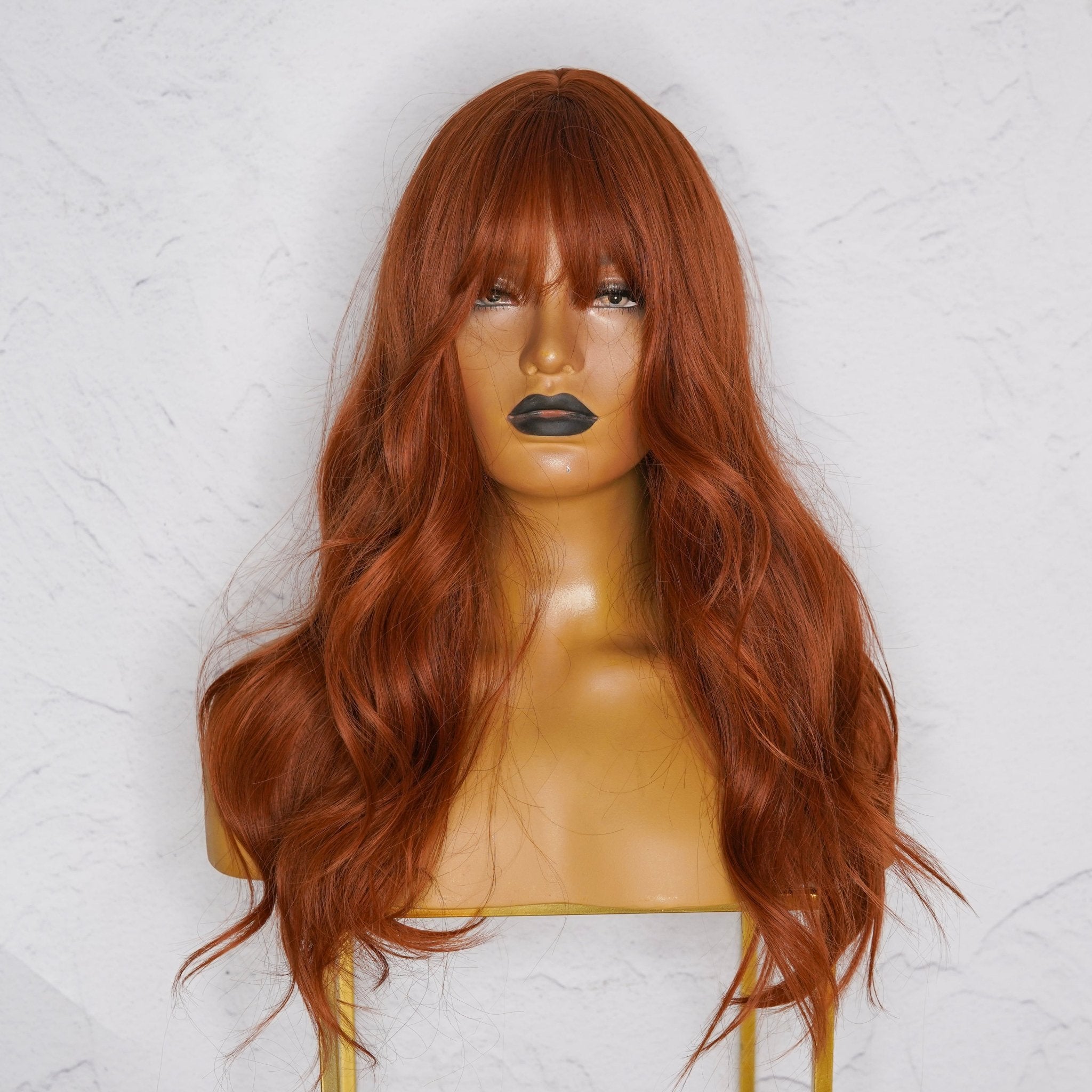 LUCA Auburn Fringe Wig | Milk &amp; Honey Wigs