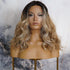 LUCY caramel synthetic curly lace front wig | Milk & Honey Wigs