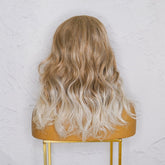LUCY - Frosted Blonde - Lace Front Wig | Blonde, 16 Inch, T-Part Lace Front, Synthetic Hair | Milk & Honey Wigs