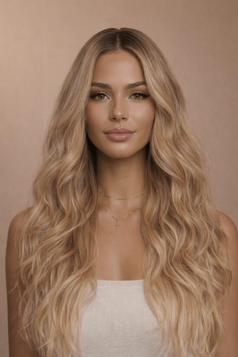 MARIA - Ombre Blonde - Lace Front Wig - Milk &amp; Honey Wigs