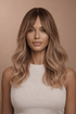 MARLEY - Ash Brown Ombre - Fringe Wig - Milk & Honey Wigs
