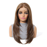 Medium Brown 13x6 Lace Front Wig - MARKETPLACE | Brown, 13x6 Lace Front, Synthetic Hair | Milk & Honey Wigs