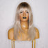 MELROSE ombre blonde synthetic loose wave fringe wig | Milk & Honey Wigs