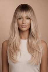 MELROSE - Ombre Blonde - Fringe Wig - Milk & Honey Wigs