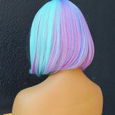 MIAH Rainbow Fringe Bob Wig | Milk & Honey Wigs