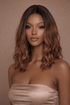 MIKKI - Brunette - Lace Front Wig - Milk & Honey Wigs