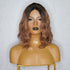 MIKKI brunette synthetic wavy lace front wig | Milk & Honey Wigs