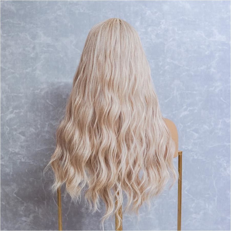 MILLY Beach Blonde Fringe Wig - Milk &amp; Honey Wigs