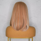 MIMI - Strawberry Blonde - Fringe Wig | Blonde, 12 Inch & Shorter, Fringe, Synthetic Hair | Milk & Honey Wigs