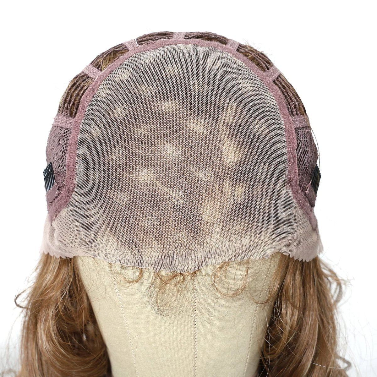 Mixed Blonde Curly 13x6 Lace Front Wig - MARKETPLACE | Brown, 13x6 Lace Front, Synthetic Hair | Milk &amp; Honey Wigs