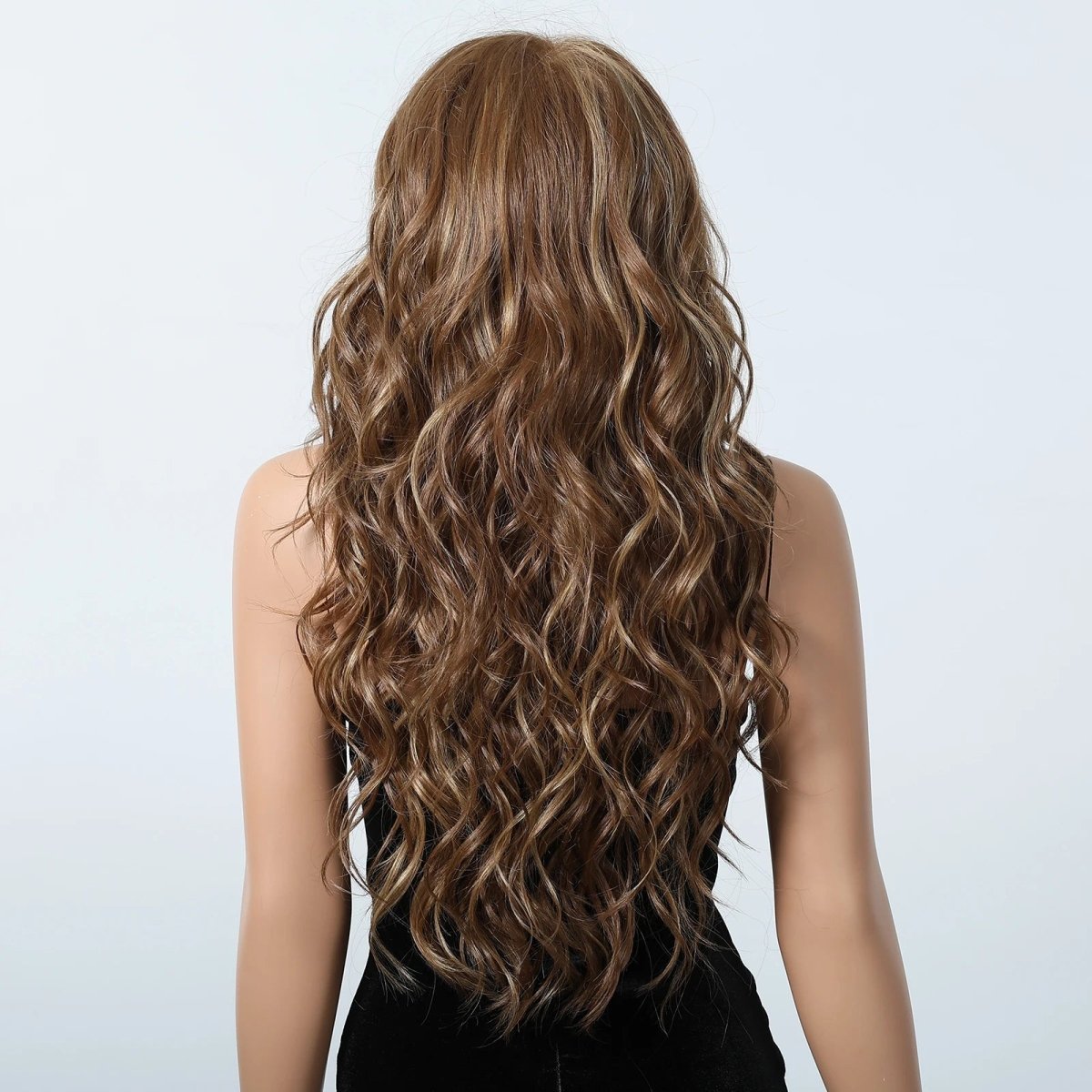 Mixed Blonde Curly 13x6 Lace Front Wig - MARKETPLACE | Brown, 13x6 Lace Front, Synthetic Hair | Milk &amp; Honey Wigs