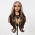 Mixed Brown Dark Ombre 13x6 Lace Front Wig - MARKETPLACE | Brown, 13x6 Lace Front, Synthetic Hair | Milk & Honey Wigs