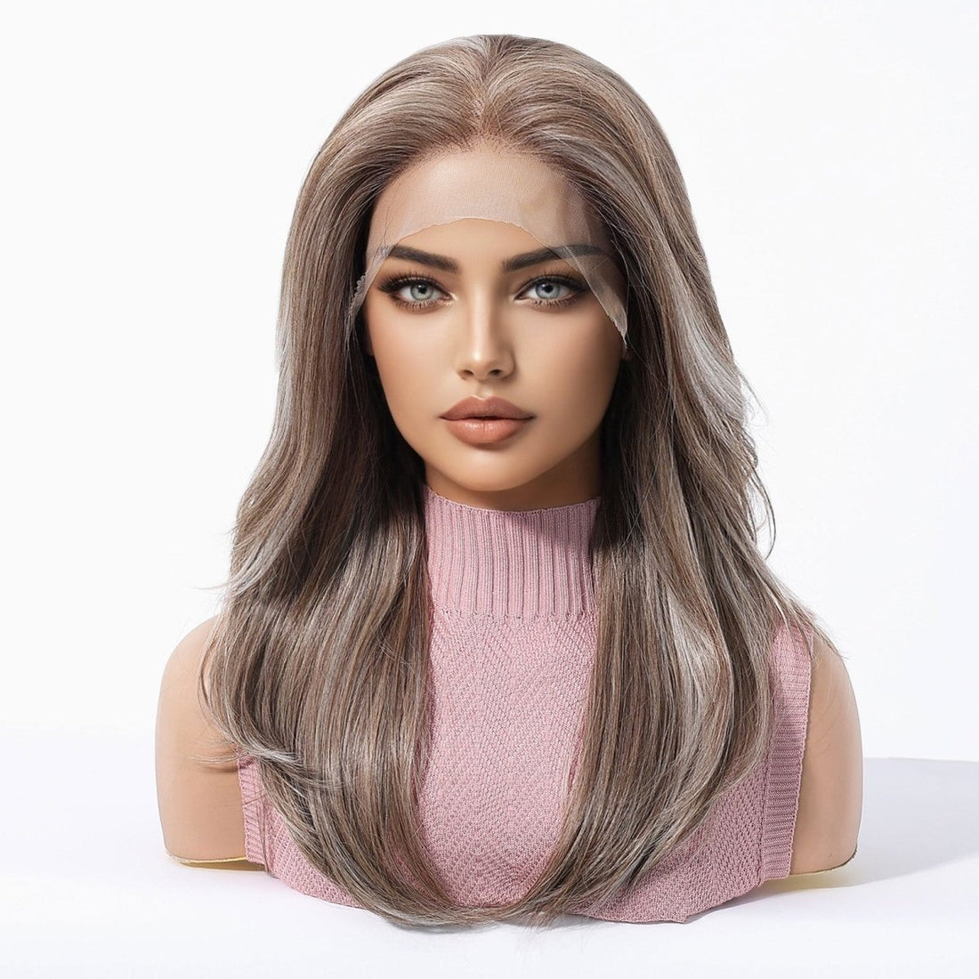 Mixed Dark Blonde 13x6 Lace Front Wig - MARKETPLACE | Brown, 13x6 Lace Front, Synthetic Hair | Milk &amp; Honey Wigs