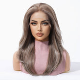 Mixed Dark Blonde 13x6 Lace Front Wig - MARKETPLACE | Brown, 13x6 Lace Front, Synthetic Hair | Milk & Honey Wigs
