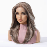 Mixed Dark Blonde 13x6 Lace Front Wig - MARKETPLACE | Brown, 13x6 Lace Front, Synthetic Hair | Milk & Honey Wigs
