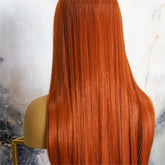 MONTANA - Auburn - Fringe Wig | Ginger, 26 Inch, Fringe, Synthetic Hair | Milk & Honey Wigs