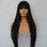 MONTANA - Black - Fringe Wig | Black, 26 Inch, Fringe, Synthetic Hair | Milk & Honey Wigs