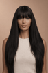 MONTANA - Black - Fringe Wig | Black, 26 Inch, Fringe, Synthetic Hair | Milk & Honey Wigs