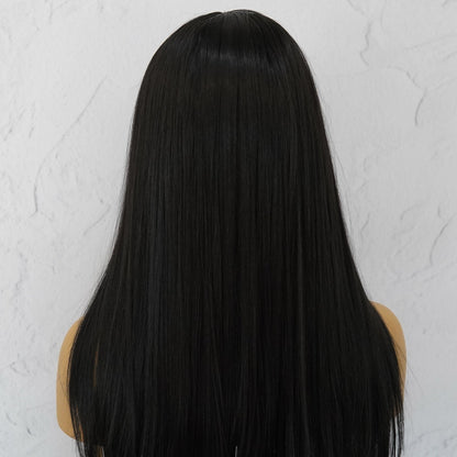 MONTANA - Black - Fringe Wig | Black, 26 Inch, Fringe, Synthetic Hair | Milk &amp; Honey Wigs