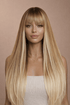 MONTANA - Caramel - Fringe Wig | Blonde, 26 Inch, Fringe, Synthetic Hair | Milk & Honey Wigs