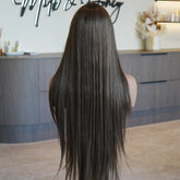 MONTANA - Medium Brown - Fringe Wig | Brown, 28 Inch+, Fringe, Synthetic Hair | Milk & Honey Wigs