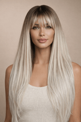 MONTANA - Ombre Caramel - Fringe Wig - Milk & Honey Wigs