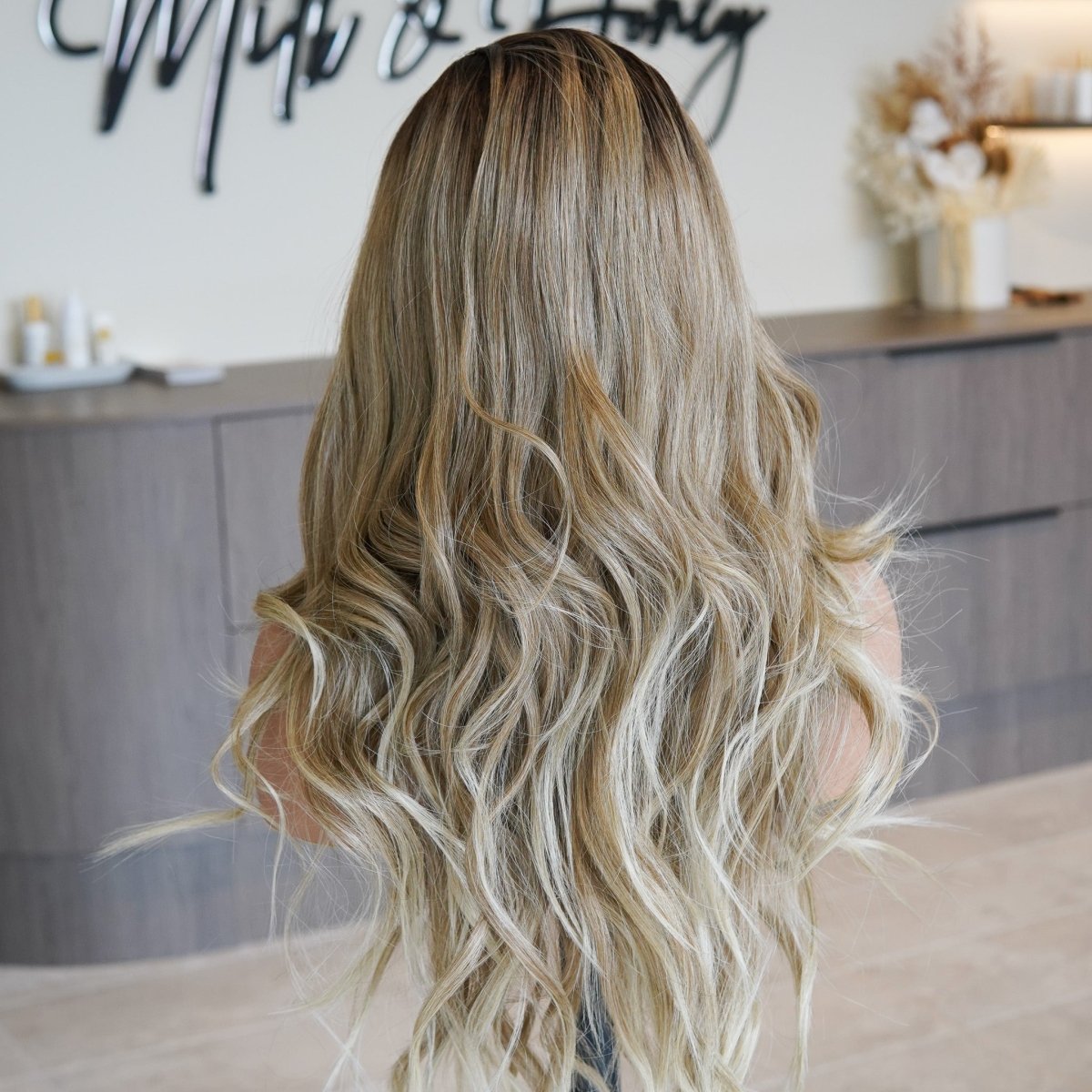 MONTE Mocha Lace Front Wig - Milk &amp; Honey Wigs
