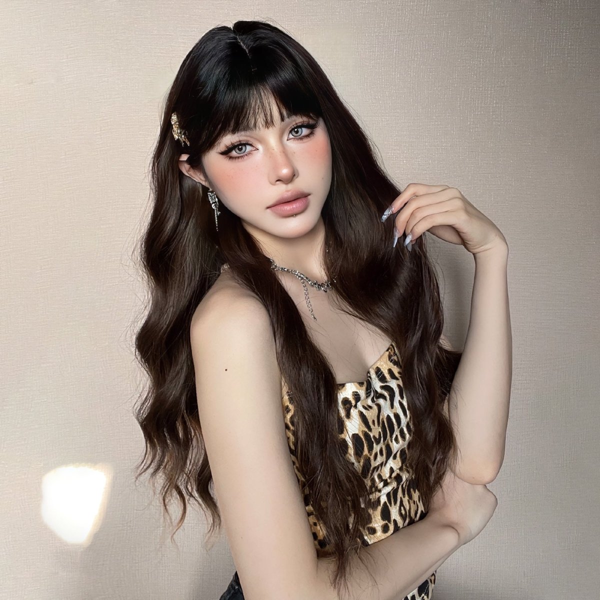 Natural Black Wavy Wig - MARKETPLACE | Black, Fringe, Synthetic Hair | Milk &amp; Honey Wigs