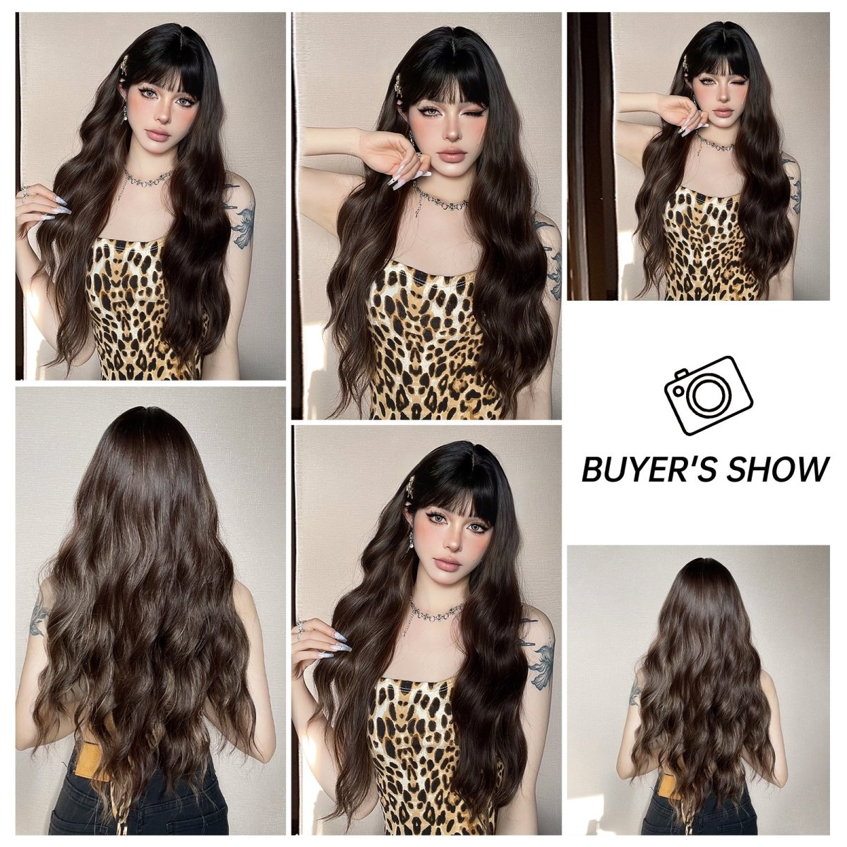 Natural Black Wavy Wig - MARKETPLACE | Black, Fringe, Synthetic Hair | Milk &amp; Honey Wigs