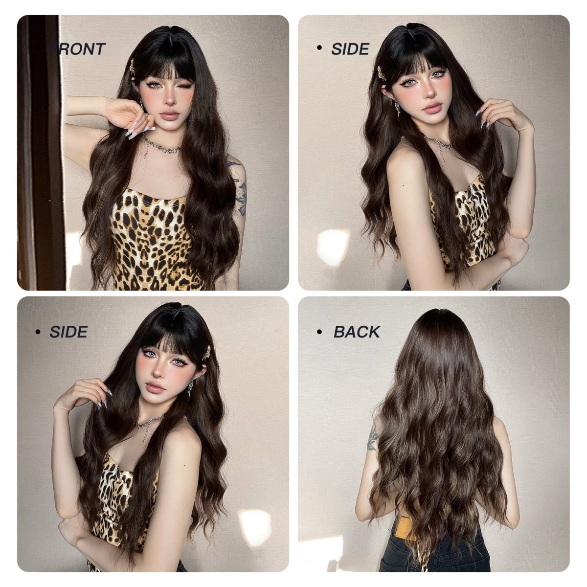 Natural Black Wavy Wig - MARKETPLACE | Black, Fringe, Synthetic Hair | Milk &amp; Honey Wigs
