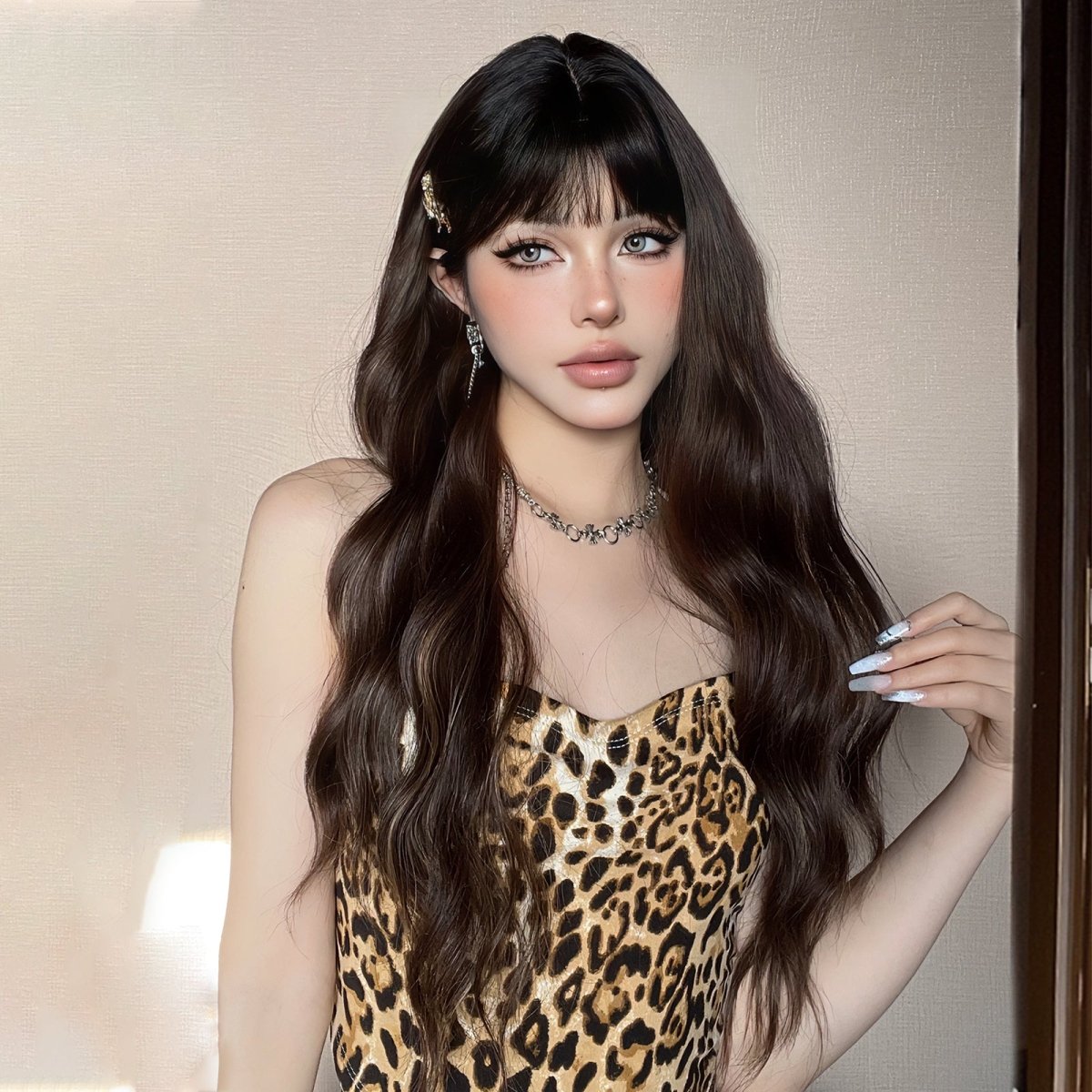 Natural Black Wavy Wig - MARKETPLACE | Black, Fringe, Synthetic Hair | Milk &amp; Honey Wigs