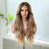 Natural Brunette Ombre Wavy 13x6 Lace Front Wig - MARKETPLACE | Brown, 13x6 Lace Front, Synthetic Hair | Milk & Honey Wigs