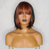 NELLY - Brown - Fringe Wig | Brown, 12 Inch & Shorter, Fringe, Synthetic Hair | Milk & Honey Wigs