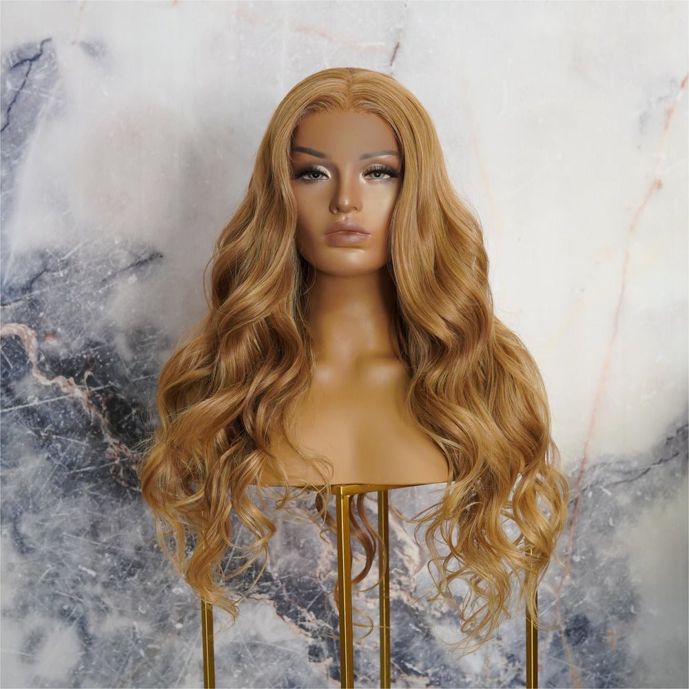 NIKKI CARAMEL 30" Lace Front Wig - Milk &amp; Honey Wigs
