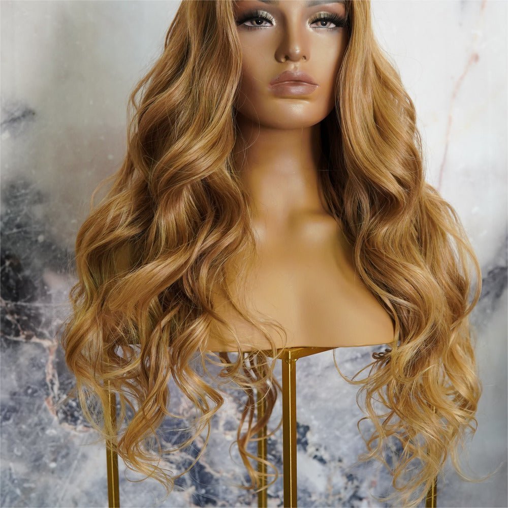NIKKI CARAMEL 30" Lace Front Wig - Milk &amp; Honey Wigs