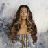 NIKKI mocha synthetic beach curl lace front wig | Milk & Honey Wigs
