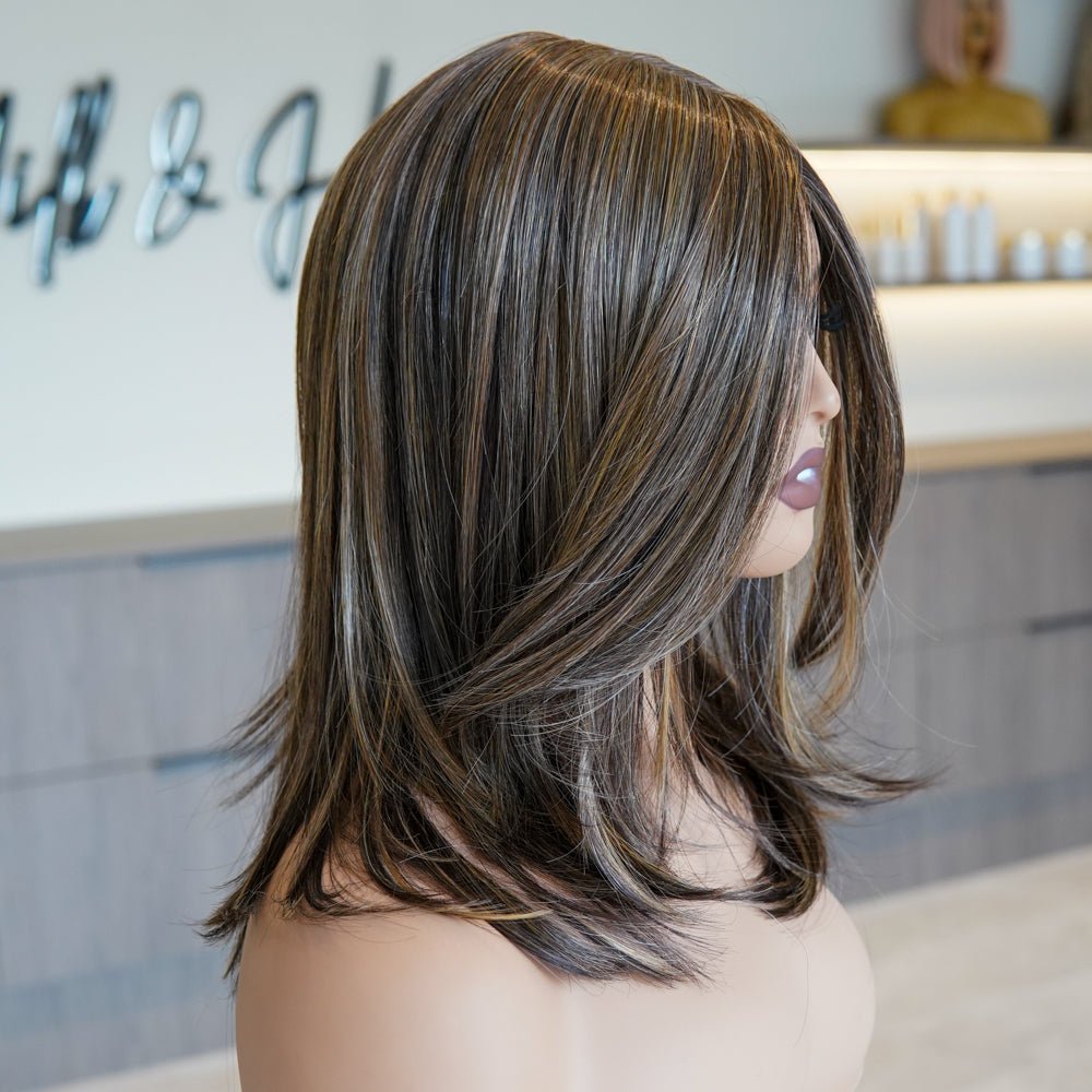 NOA Silk Mono Top Lace Front Wig - Milk &amp; Honey Wigs