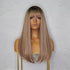OAK - Caramel - Fringe Wig | Blonde, 22 Inch, Fringe, Synthetic Hair | Milk & Honey Wigs
