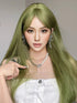 Olive Green Long Wig - MARKETPLACE | Green, Fringe, Synthetic Hair | Milk & Honey Wigs