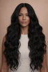 PIPER - Black - Lace Front Wig | Black, 28 Inch+, T-Part Lace Front, Synthetic Hair | Milk & Honey Wigs