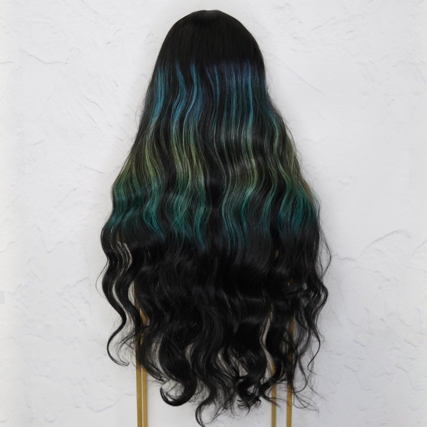 PIPER - Ocean - Lace Front Wig | Black, 28 Inch+, T-Part Lace Front, Synthetic Hair | Milk &amp; Honey Wigs