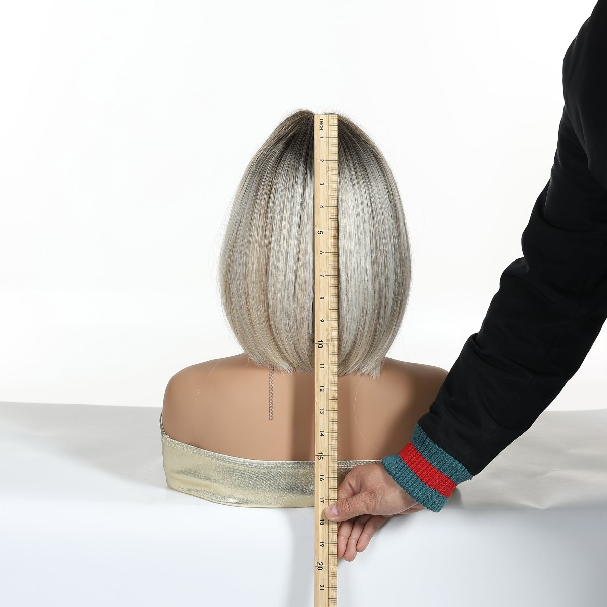 Platinum Blonde Bob Wig with Fringe Wig - MARKETPLACE | Blonde, Fringe, Synthetic Hair | Milk &amp; Honey Wigs