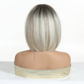 Platinum Blonde Bob Wig with Fringe Wig - MARKETPLACE | Blonde, Fringe, Synthetic Hair | Milk & Honey Wigs