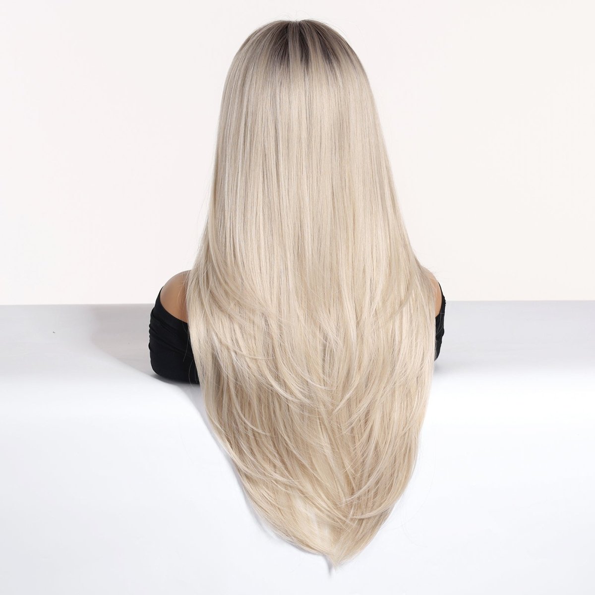 Platinum Blonde &amp; Light Gold  Wig - MARKETPLACE | Blonde, Fringe, Synthetic Hair | Milk &amp; Honey Wigs