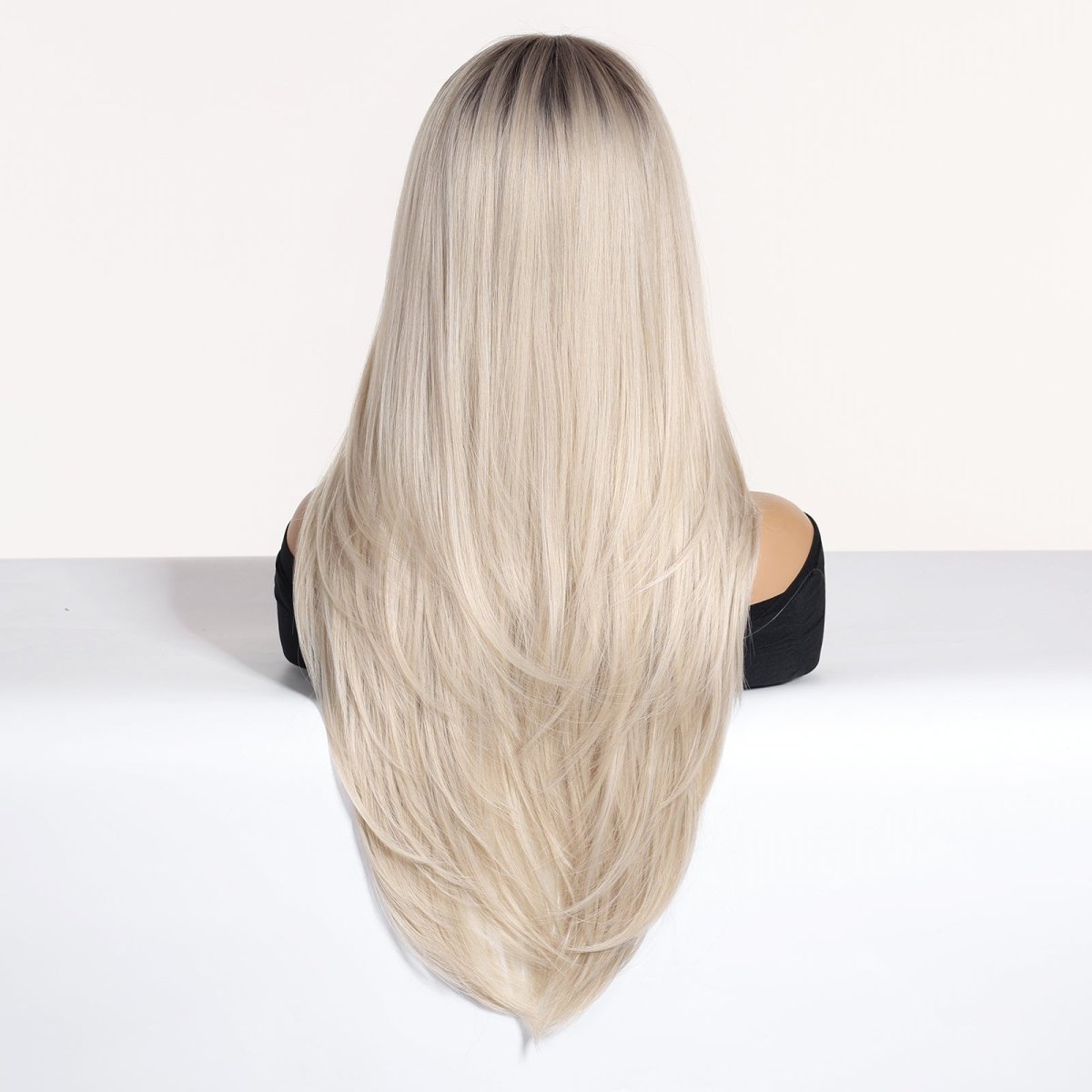Platinum Blonde &amp; Light Gold  Wig - MARKETPLACE | Blonde, Fringe, Synthetic Hair | Milk &amp; Honey Wigs