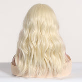 Platinum Blonde with Pastel Pink Highlights Wig - MARKETPLACE | Pink, Fringe, Synthetic Hair | Milk & Honey Wigs