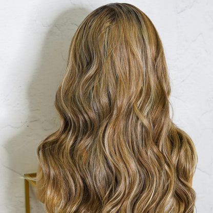 POLLY Ombre 30" Lace Front Wig - Milk &amp; Honey Wigs