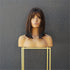 REIGN dark brown synthetic wave fringe wig | Milk & Honey Wigs
