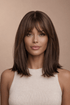 REIGN - Dark Brown - Fringe Wig | Brown, 14 Inch, Fringe, Synthetic Hair | Milk & Honey Wigs